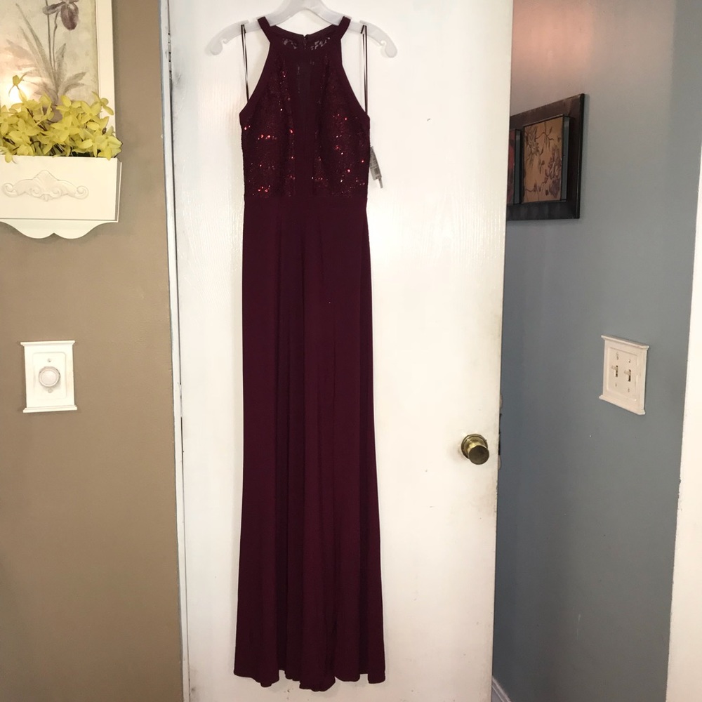 NEW Merlot colored Prom/Bridal Party Dress!